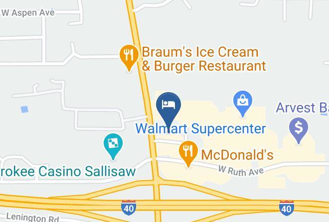 Sequoyah - Super 8 By Wyndham Sallisaw Maps