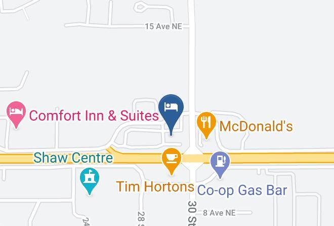 Columbia Shuswap - Super 8 By Wyndham Salmon Arm Maps