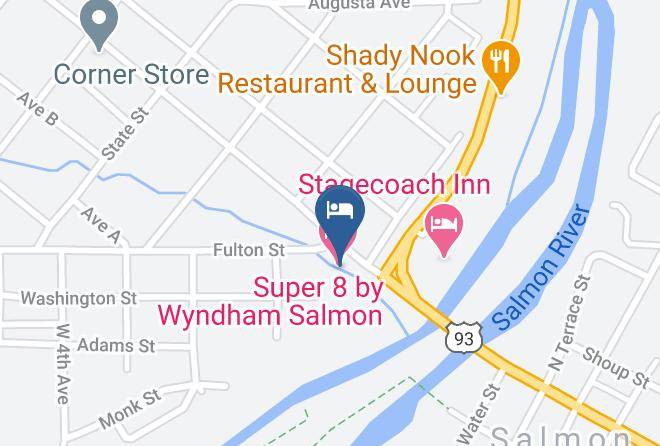 Lemhi - Super 8 By Wyndham Salmon Maps