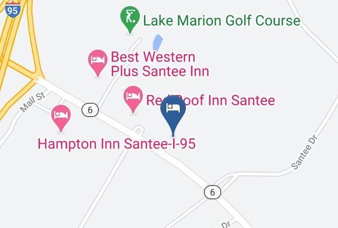 Orangeburg - Super 8 By Wyndham Santee Maps