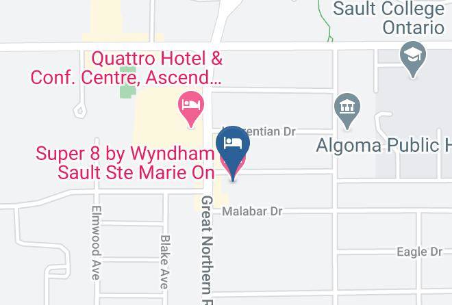 Algoma - Super 8 By Wyndham Sault Ste Marie On Maps