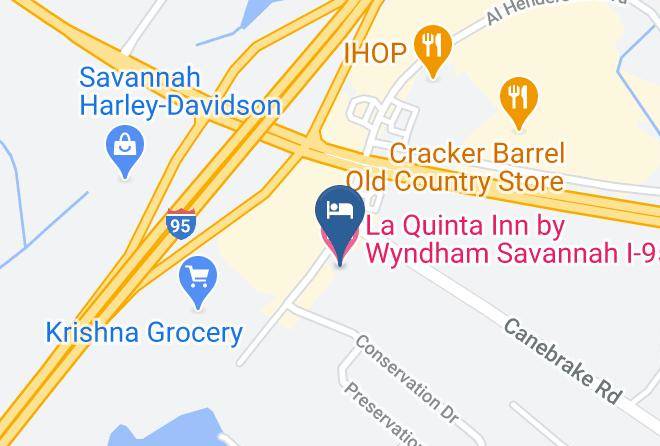 Chatham - La Quinta Inn By Wyndham Savannah I 95 Maps