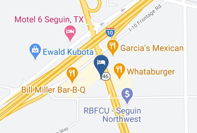 Guadalupe - Super 8 By Wyndham Seguin Maps