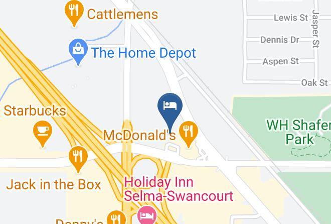 Fresno - Super 8 By Wyndham Selma Fresno Area Maps