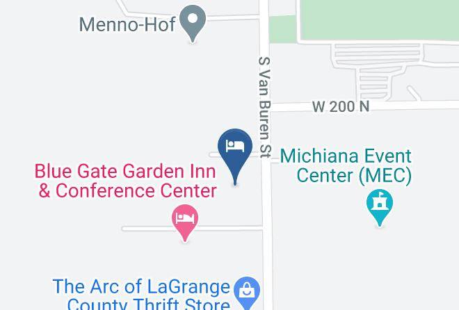 Super 8 By Wyndham Shipshewana Map