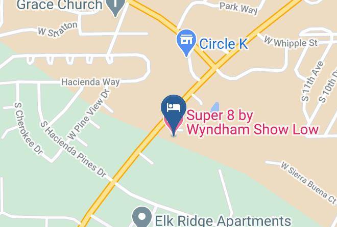 Navajo - Super 8 By Wyndham Show Low Maps