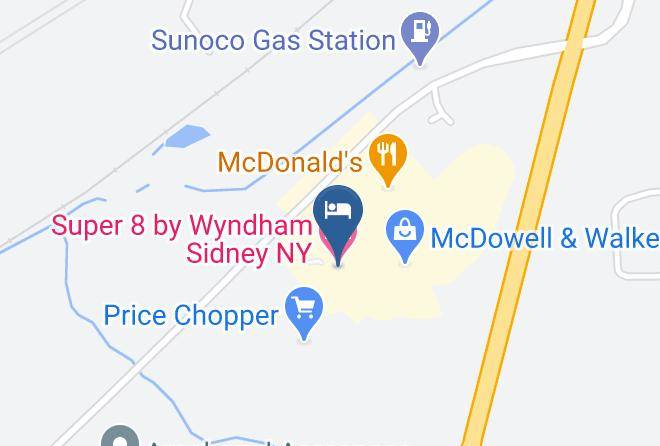 Delaware - Super 8 By Wyndham Sidney Ny Maps