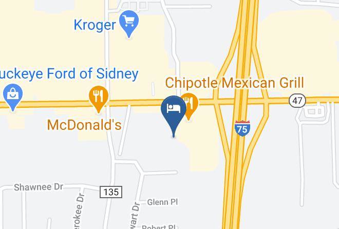 Shelby - Super 8 By Wyndham Sidney Maps