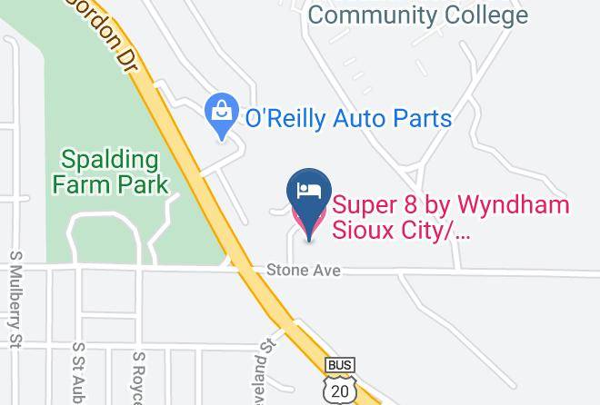 Woodbury - Super 8 By Wyndham Sioux City Morningside Area Maps