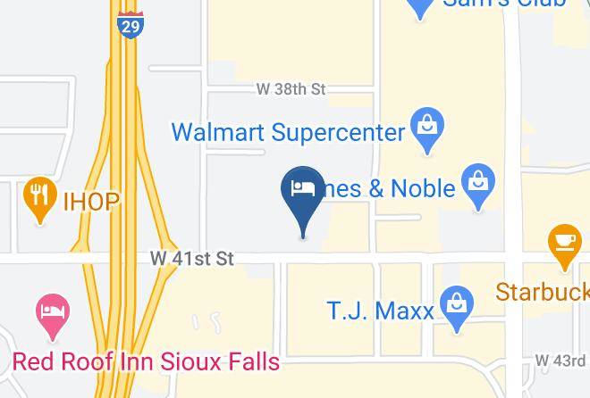 Minnehaha - Super 8 By Wyndham Sioux Falls 41st Street Maps