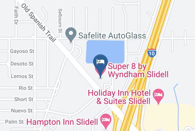 St Tammany Par - Super 8 By Wyndham Slidell Maps