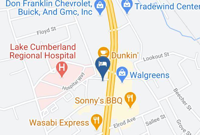 Pulaski - Super 8 By Wyndham Somerset Maps