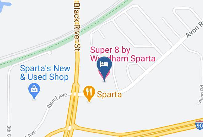 Monroe - Super 8 By Wyndham Sparta Maps