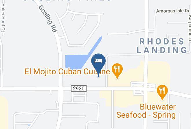 Harris - Super 8 By Wyndham Spring North Houston Maps