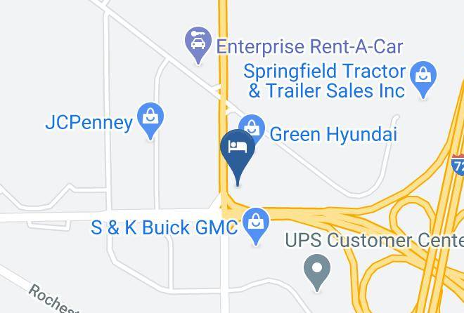 Sangamon - Super 8 By Wyndham Springfield East Maps