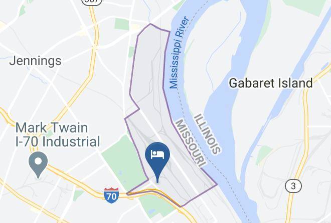 St Louis City - Super 8 By Wyndham St Louis North Maps