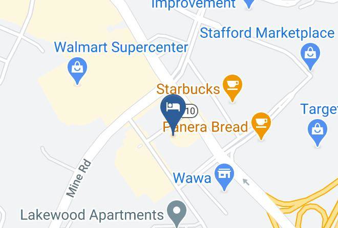 Stafford - Super 8 By Wyndham Stafford Maps