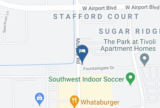 Super 8 By Wyndham Stafford Sugarland Area Map