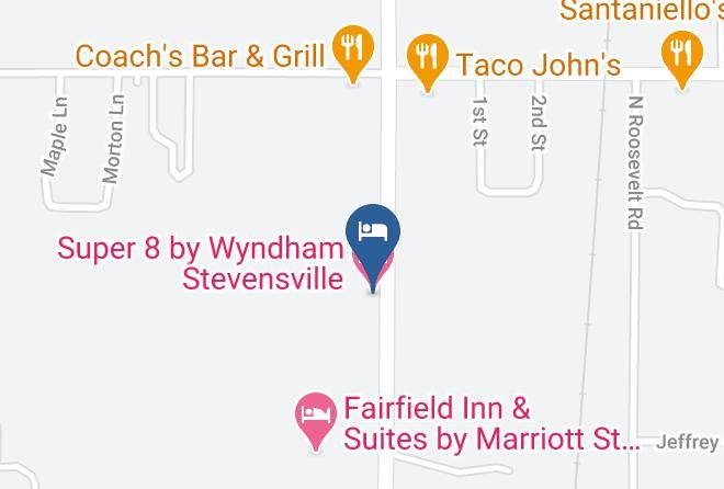 Berrien County - Super 8 By Wyndham Stevensville Maps