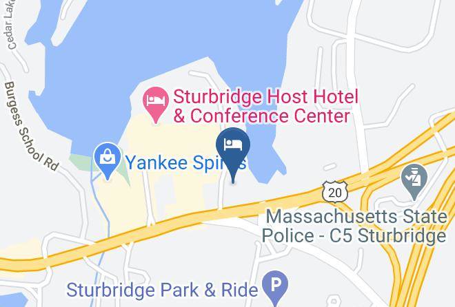 Worcester - Super 8 By Wyndham Sturbridge Maps