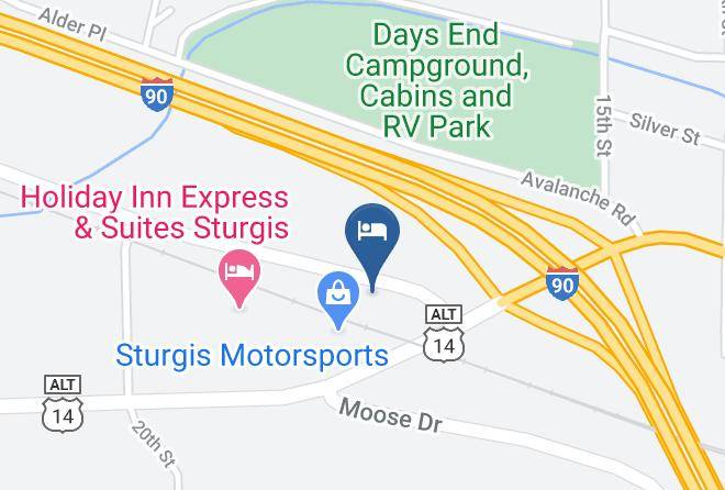 Meade - Super 8 By Wyndham Sturgis Maps