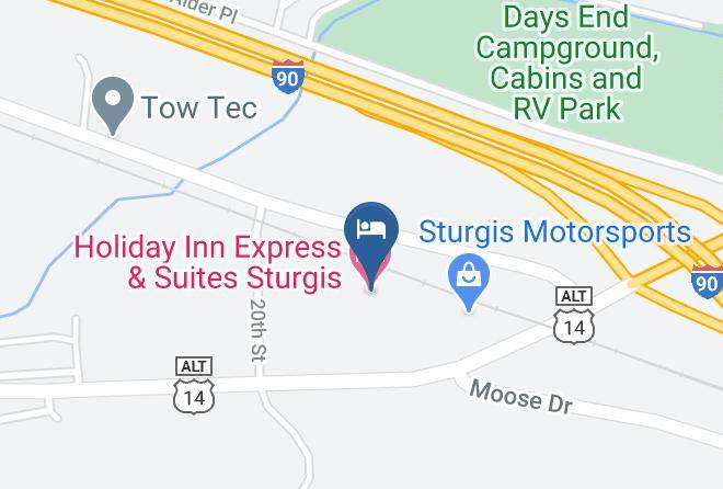 Baymont Inn & Suites By Wyndham Sturgis Map