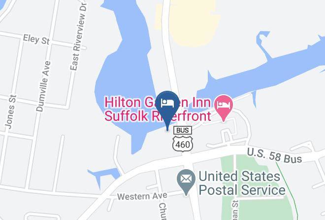 Super 8 By Wyndham Suffolk Tidewater Map