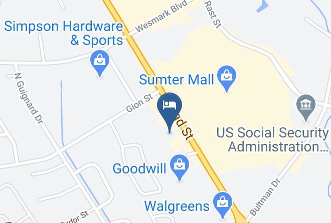 Sumter - Super 8 By Wyndham Sumter Maps