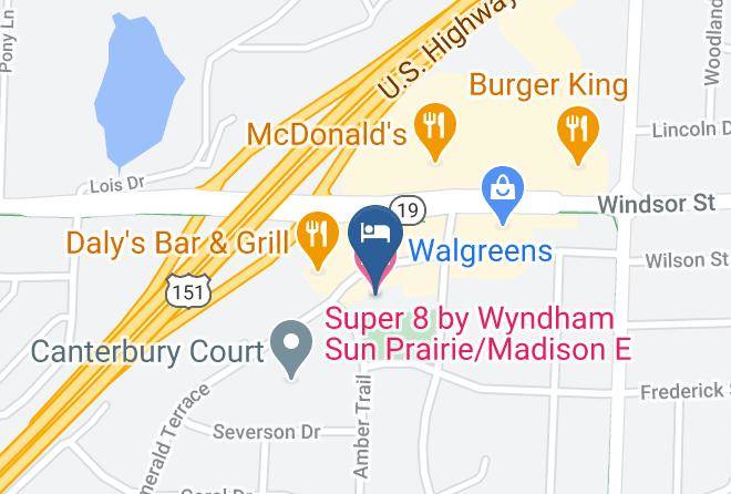 Dane - Super 8 By Wyndham Sun Prairie Madison E Maps