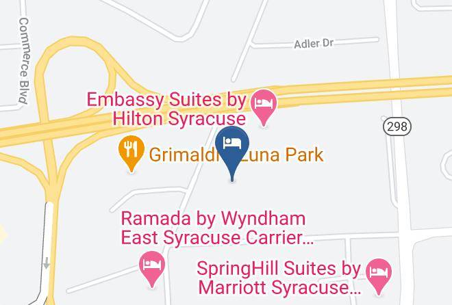 Onondaga - Super 8 By Wyndham Syracuse East Maps