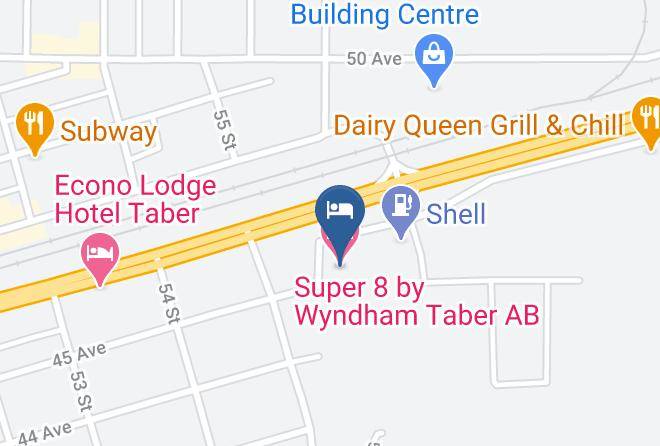 Division 2 - Super 8 By Wyndham Taber Ab Maps