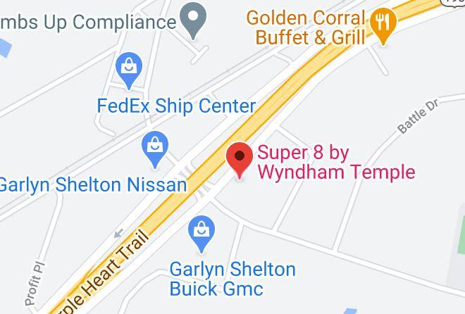 Bell - Super 8 By Wyndham Temple Maps