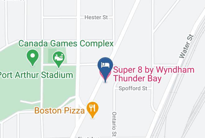 Thunder Bay - Super 8 By Wyndham Thunder Bay Maps