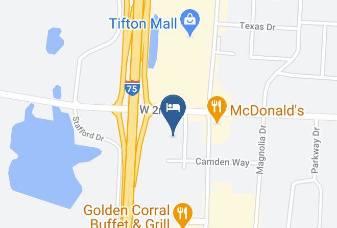 Tift - Super 8 By Wyndham Tifton Maps