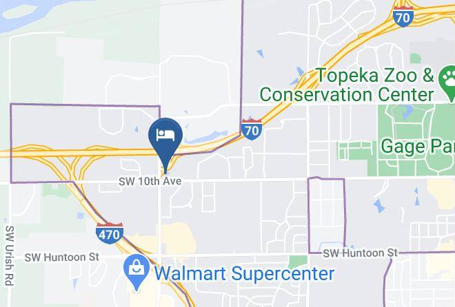 Shawnee - Super 8 By Wyndham Topeka Wanamaker Rd I 70 Maps