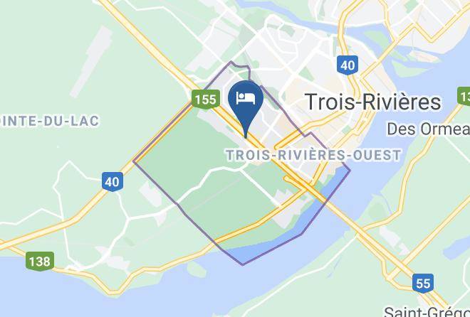Francheville - Super 8 By Wyndham Trois Rivieres Maps