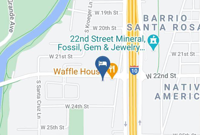Pima - Super 8 By Wyndham Tucson Downtown Convention Center Maps