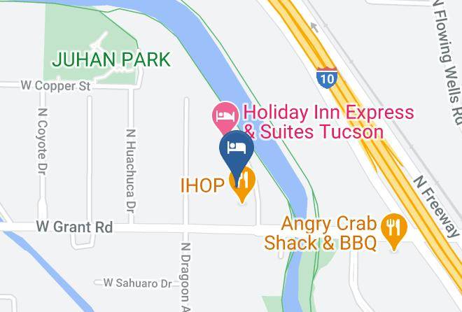 Pima - Super 8 By Wyndham Tucson Grant Road Area Az Maps