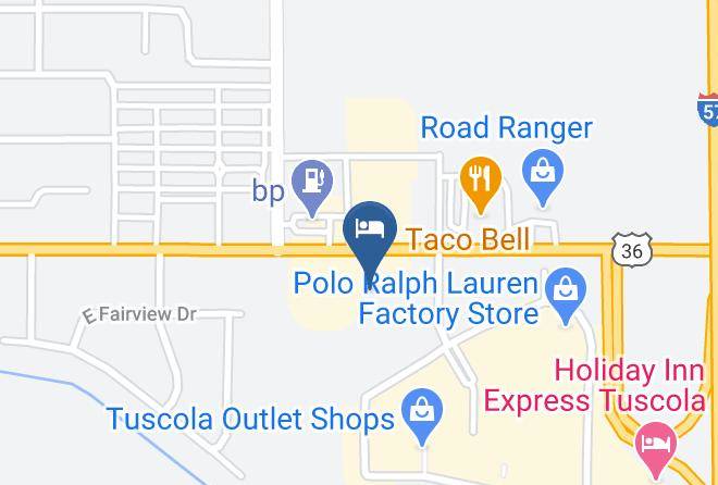 Douglas - Super 8 By Wyndham Tuscola Maps
