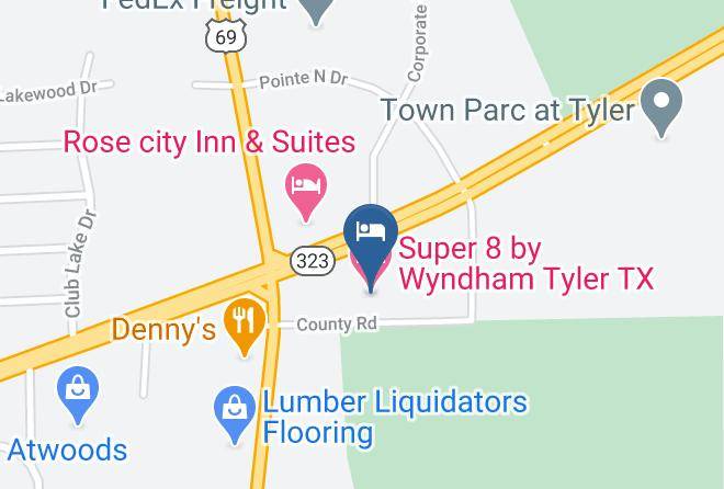 Smith - Super 8 By Wyndham Tyler Tx Maps