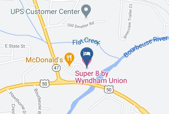 Franklin - Super 8 By Wyndham Union Maps