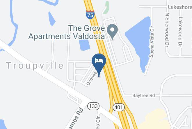 Lowndes - Super 8 By Wyndham Valdosta Mall Maps