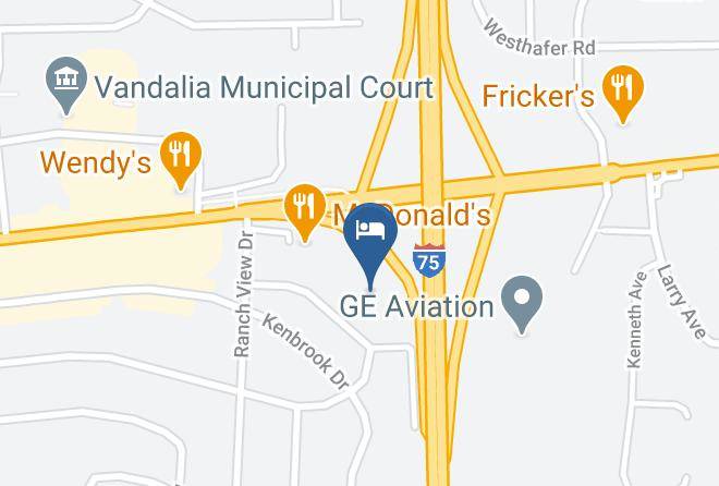 Montgomery - Super 8 By Wyndham Vandalia Dayton International Airport Maps