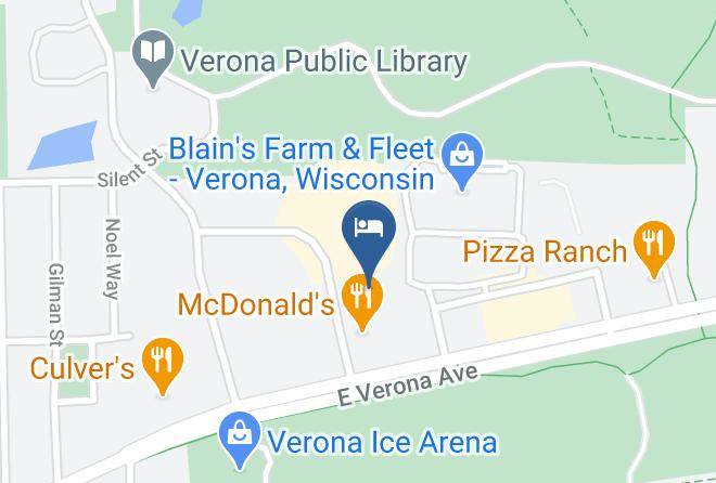 Dane - Super 8 By Wyndham Verona Madison Maps