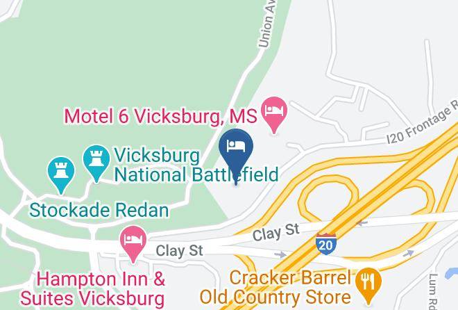 Warren - Super 8 By Wyndham Vicksburg Maps