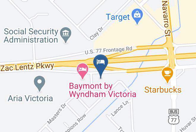 Victoria - Super 8 By Wyndham Victoria North Mall Area Maps
