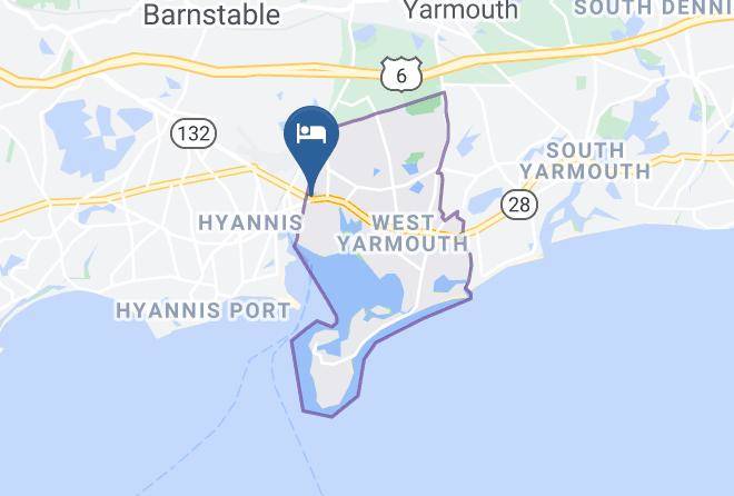 Barnstable - Super 8 By Wyndham W Yarmouth Hyannis Cape Cod Maps