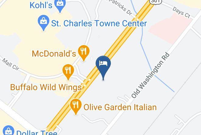 Super 8 By Wyndham Waldorf Map