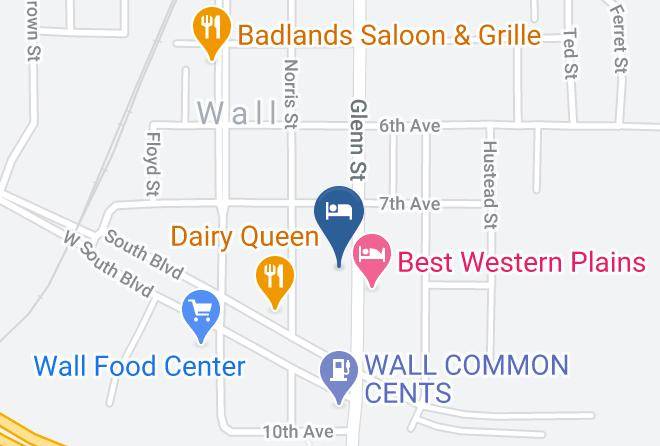 Super 8 By Wyndham Wall Map