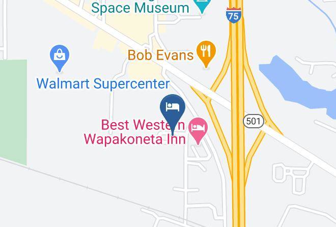 Auglaize - Super 8 By Wyndham Wapakoneta Maps
